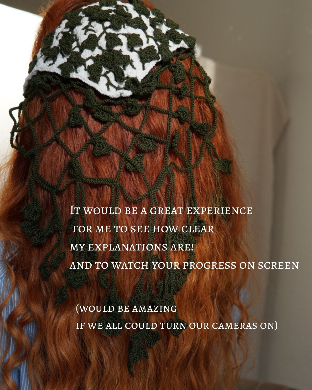 Online Live Workshop - 13.06.2026 16:00 UTC. Interlocking crochet 🍃 Read the caption below