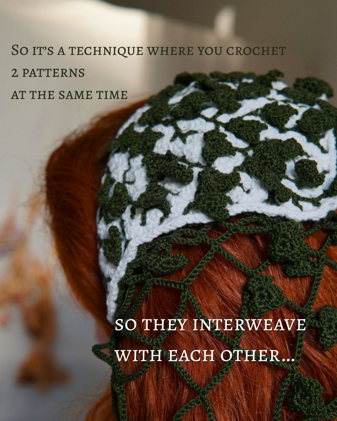 Online Live Workshop - 13.06.2026 16:00 UTC. Interlocking crochet 🍃 Read the caption below
